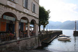 Luino (Varese): uno scorcio del lago