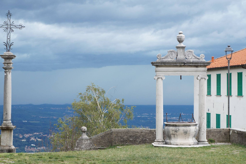 Veduta del pozzo del Sacro Monte di Varese