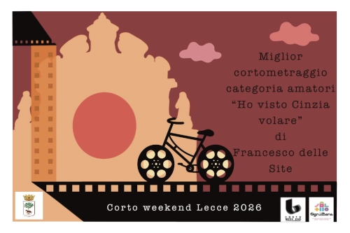 Targa per il film 'Ho visto Cinzia volare' di Francesco delle Site