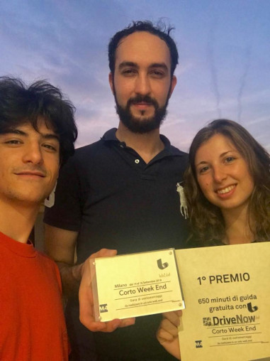 La troupe vincitrice di Corto weekend 2018