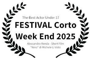 Targa best actor under 17 per il film 'NinĂ²' di Michele Li Volsi