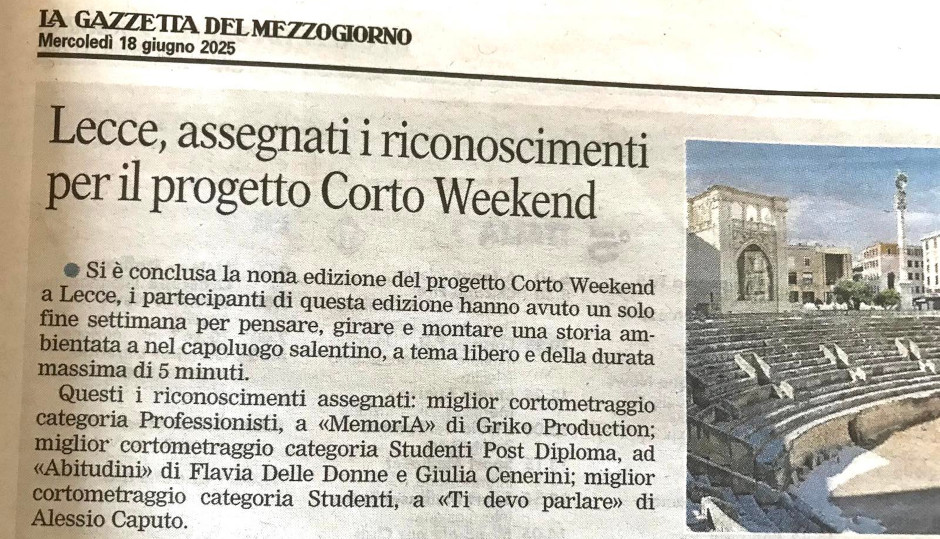 Sul giornale