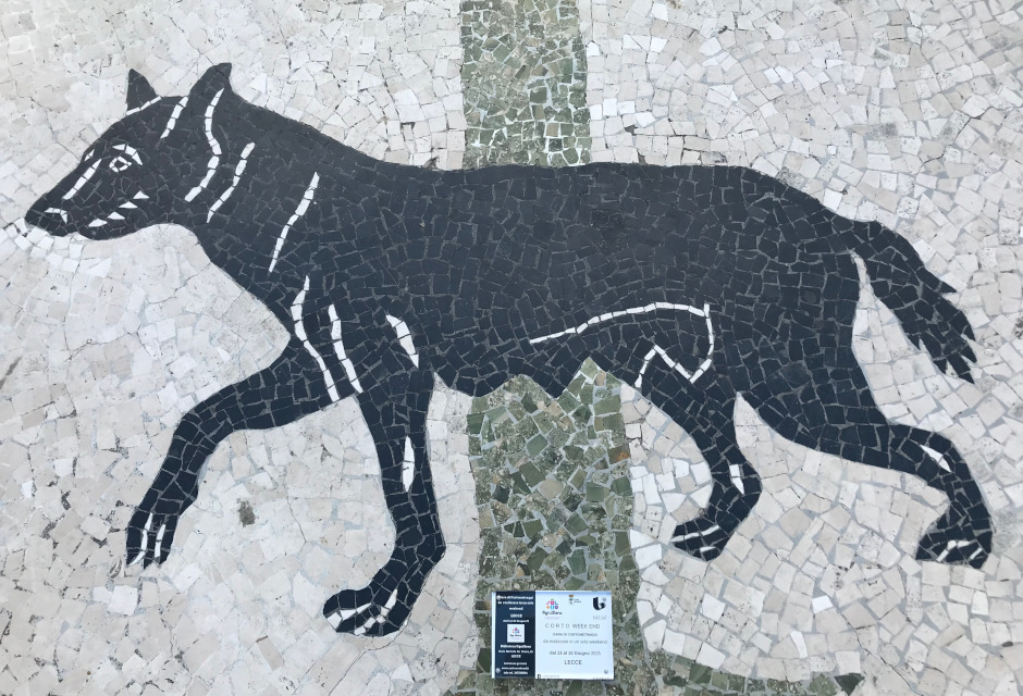 Mosaico della lupa
